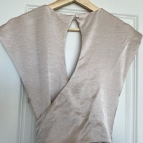 Bec and Bridge Dreamer Wrap Dress in Sand - Picture 6 of 9